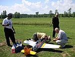 Hanger 9 P51D Built by George Bozian Test flight Krish Blake